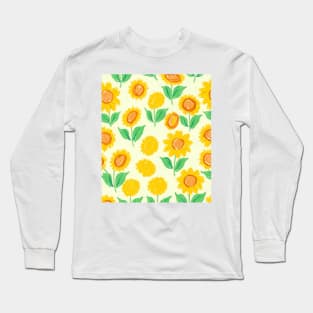 sunflowers Long Sleeve T-Shirt